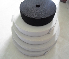 Black and White Woven Elastic